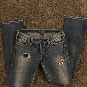 Silver jean Pioneer boot cut size 30/33